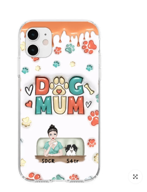 My Lovely Dog - Personalized Custom 3D Inflated Effect Phone Case