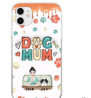 My Lovely Dog - Personalized Custom 3D Inflated Effect Phone Case