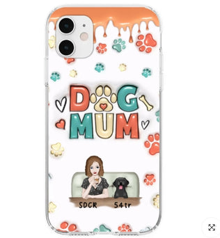 My Lovely Dog - Personalized Custom 3D Inflated Effect Phone Case