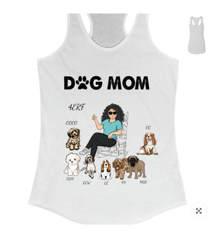 Dog Mom - Personalized Shirt - Birthday, Funny, Mother's Day Gift For Her, Woman, Girl, Dog Mom, Dog Mama, Fur Mama