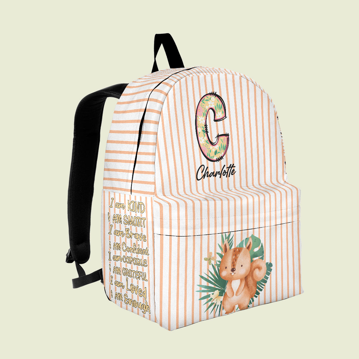 Kid Affirmation - Personalized Kid Backpack