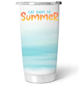 Summer with cute cats - personalized mugs